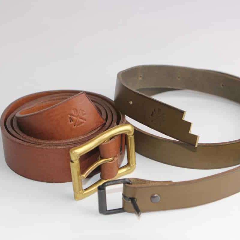 fabriquez votre ceinture personnalisée avec un maroquinier
