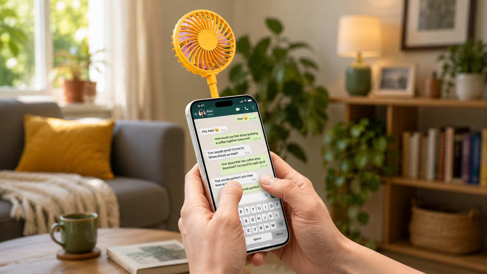 Magnetic Fan, le cadeau tech utile pour l’été