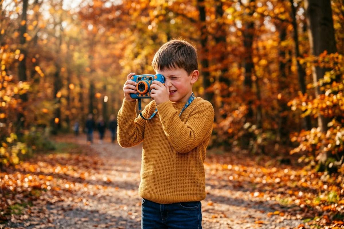 Un appareil photo est une meilleure idée de cadeau pour un enfant de 10 ans afin de booster sa créativité