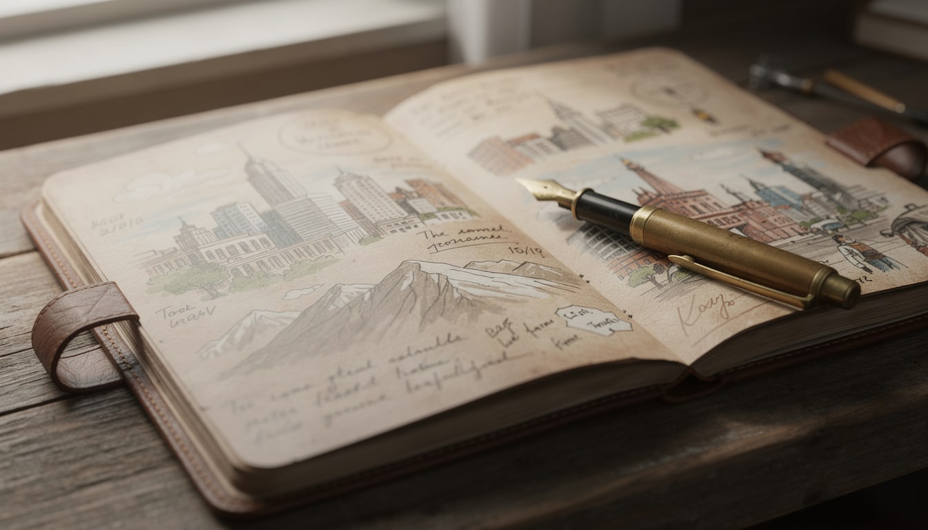 découvrez comment le carnet de voyage en cuir séduit à nouveau les passionnés d'aventure et d'écriture, alliant élégance et authenticité pour immortaliser vos souvenirs.