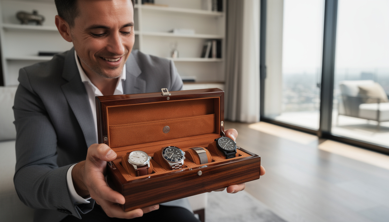 découvrez pourquoi le coffre à montres est le cadeau idéal et apprécié des collectionneurs pour protéger et mettre en valeur leurs précieux garde-temps.