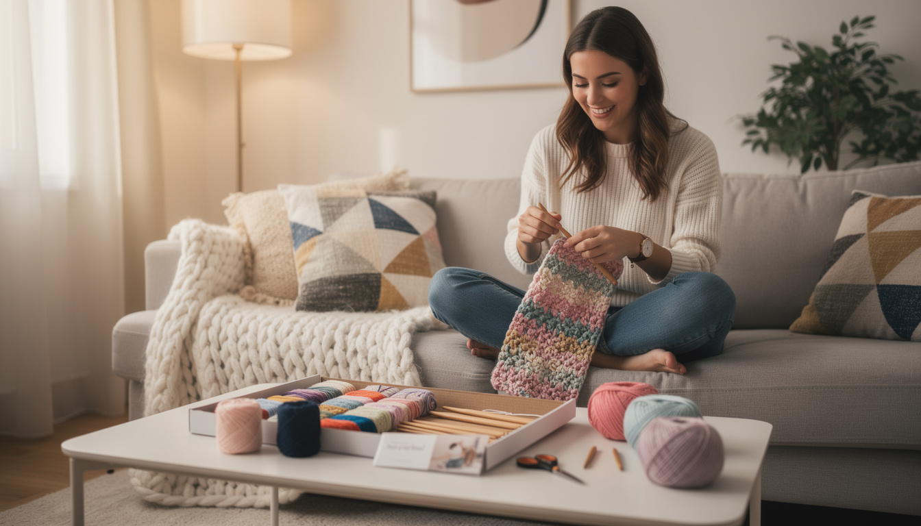 découvrez le retour en force du kit crochet, le cadeau créatif tendance parfait pour allier plaisir et création artisanale.