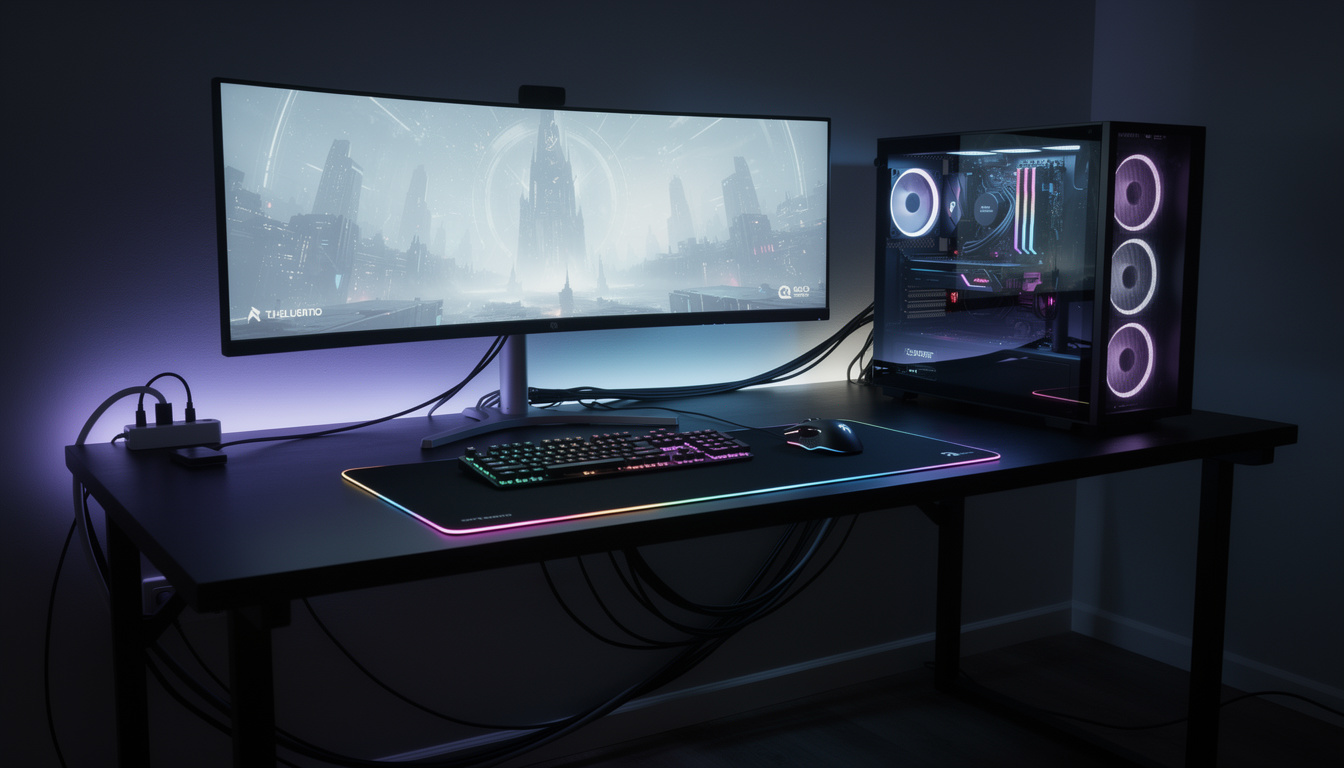 découvrez notre sélection des cadeaux idéaux pour les passionnés de setups, alliant fonctionnalité et style pour sublimer leur espace de travail ou de gaming.