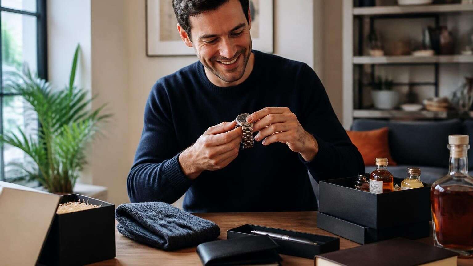 découvrez les cadeaux pour hommes les plus classiques qui restent des valeurs sûres et plaisent toujours à coup sûr.