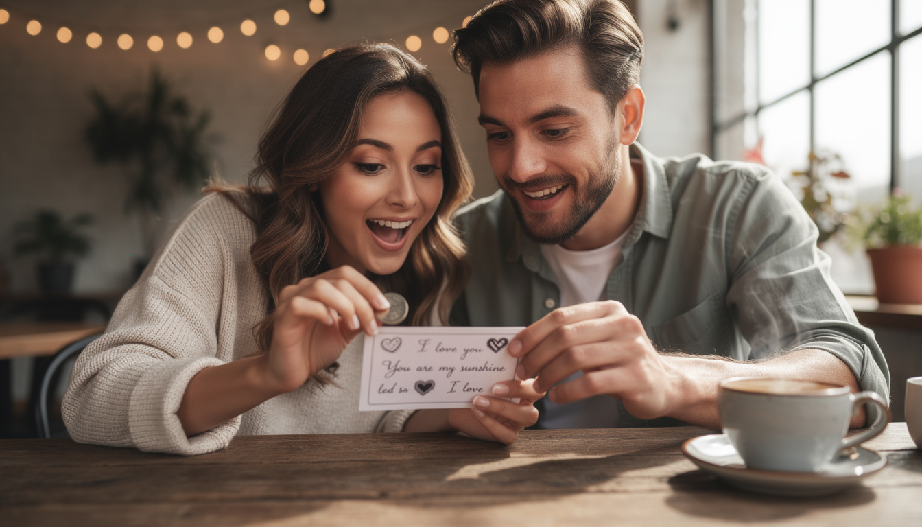 découvrez comment les cartes à gratter personnalisées se transforment en cadeaux uniques et chargés d'émotions, parfaits pour surprendre et toucher vos proches.