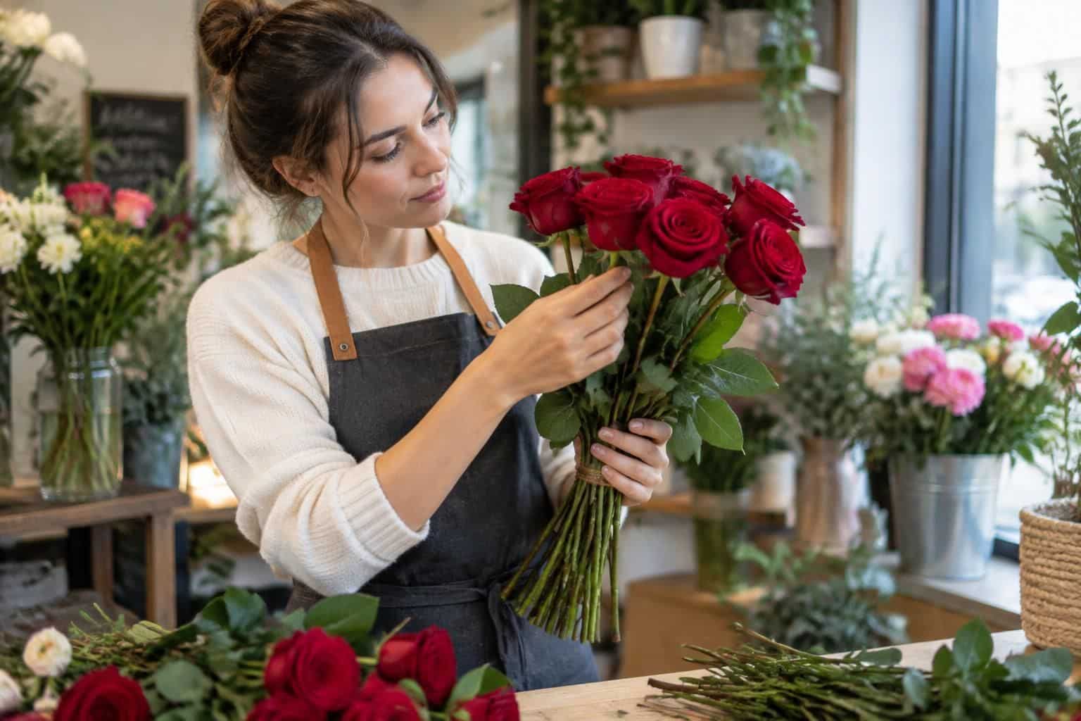 découvrez la signification des roses rouges, symbole de passion et d’amour, et apprenez à les offrir pour exprimer vos sentiments.